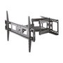 Aisens Soporte de Pared Giratorio, Inclinable y Nivelable WT70TSLE-029 para TV de 37-90 pulgadas, Negro
